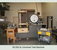 60,000 lb Universal Test Machine